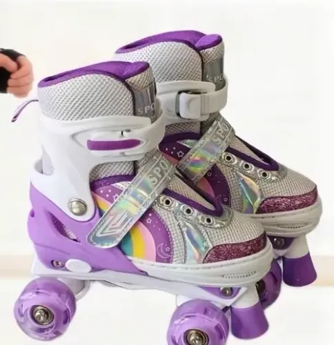 Patins com leds