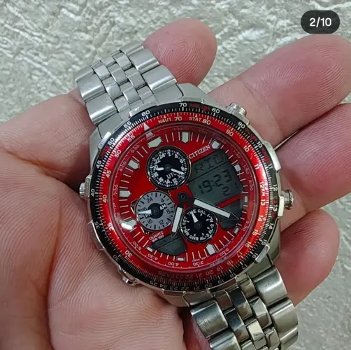 Relógio Citizen navihalk c300 tudo ok 