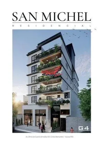 Cobertura Duplex de alto padrão no bairro Clélia Bernardes em Viçosa MG
