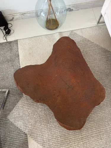 Mesinha de Centro em madeira maciça no 80cmx74cm