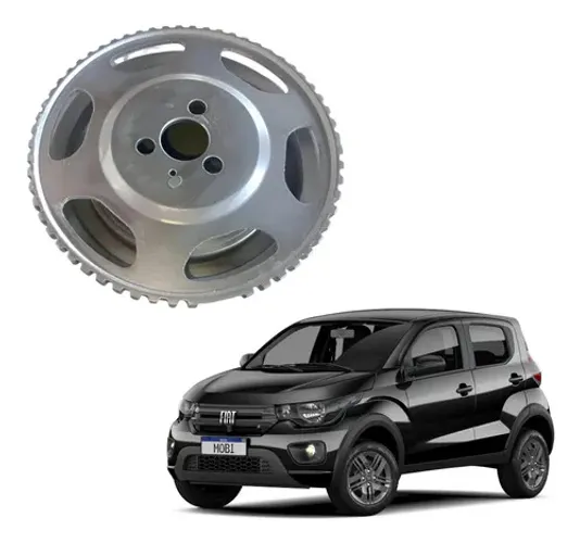 Polia Dupla Vira Ar Cond Fiat Mobi Fiorino 2010 2023