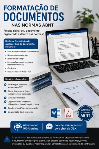 FORMATAÇÃO DE DOCUMENTOS NAS NORMAS ABNT