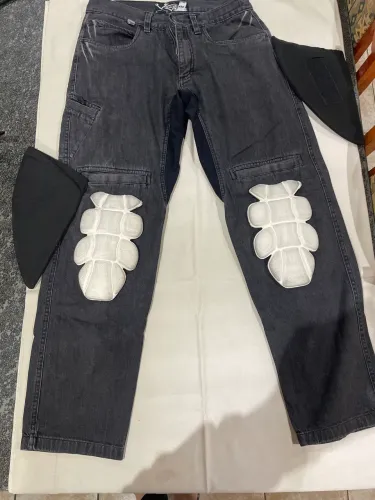 Calça moto jeans com proteção HLX