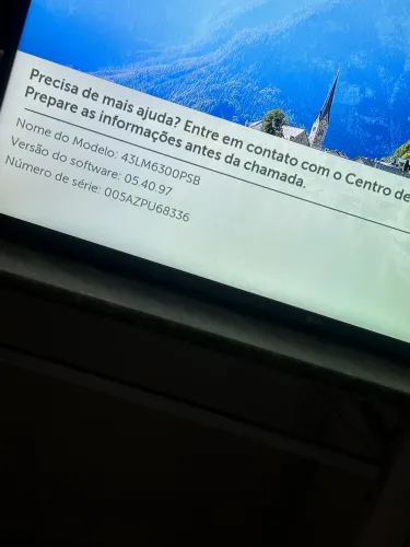 Vendo TV LG 43? com defeito