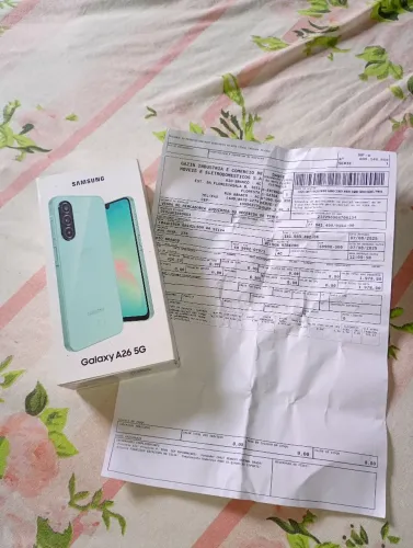 Vendo esse célula A26 sansugue 5g 256 de memória 8 de ram