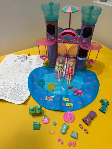 Parque Aquático + Salva Vidas Polly Pocket
