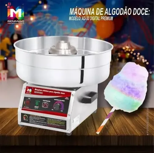 MAQUINA DE ALGODAO DOCE - TENHA UMA NOVA FONTE DE RENDA