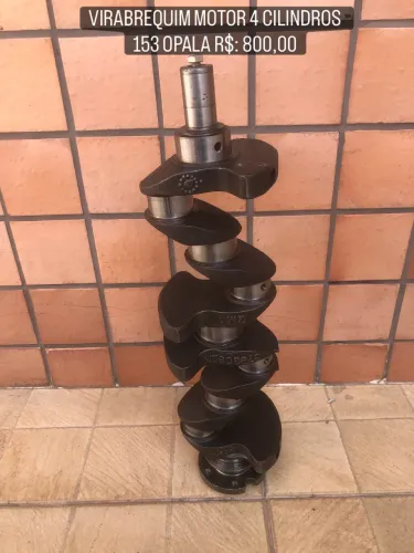 OPALA VIRABREQUIM MOTOR 4 CILINDROS 153