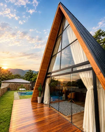 Chalés e Cabanas para Airbnb, Sitios, Praia a partir de R$ 39.900 | Entrega em todo Brasil