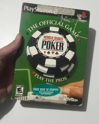 Poker ps2 na luva original
