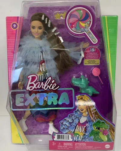 BONECA BARBIE EXTRA #09 (NÚMERO 09) NOVA LACRADA