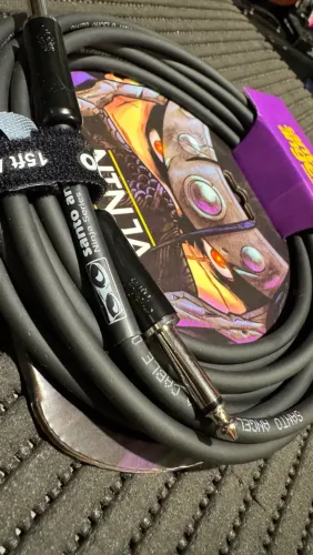 Cabo P10 de 4,5 Metros Santo Angelo Ninja pra Baixo Guitarra teclado violão