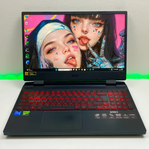 Notebook GAMER Nitro 5: RTX 3050Ti | i5 12th | 16gb RAM | 512gb SSD | Tela FULL HD 144Hz