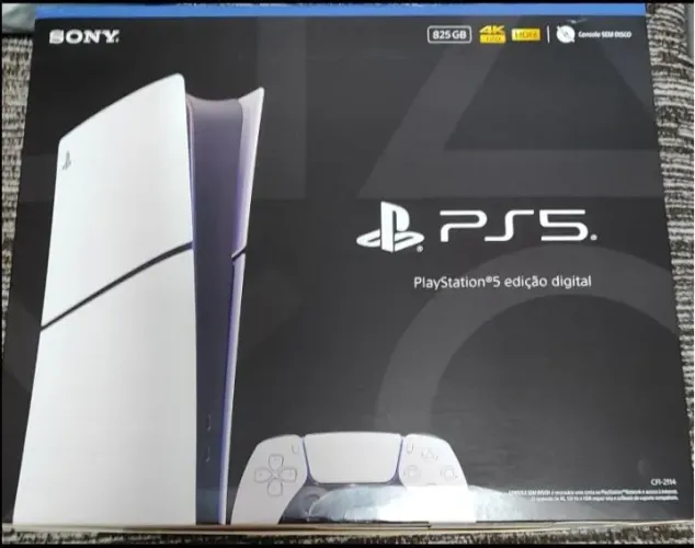 TROCO PlayStation 5 Edição Digital 825GB 1 Controle Sony