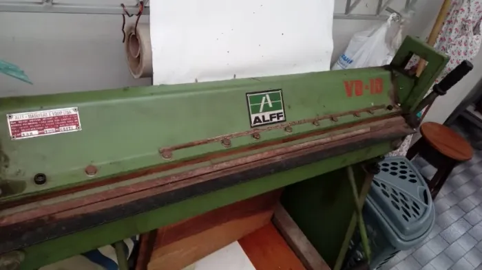 Viradeira Manual para Chapa - Alff VD-10 (Ano 1993)