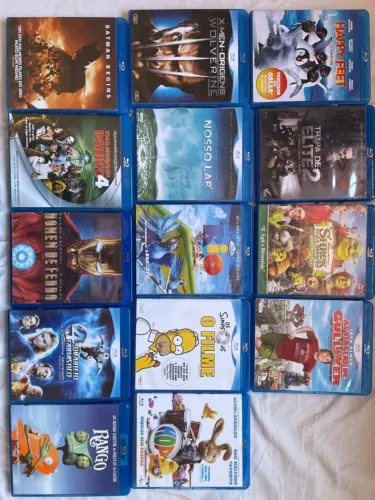 14 filmes blu-ray originais(olhar a descrição)