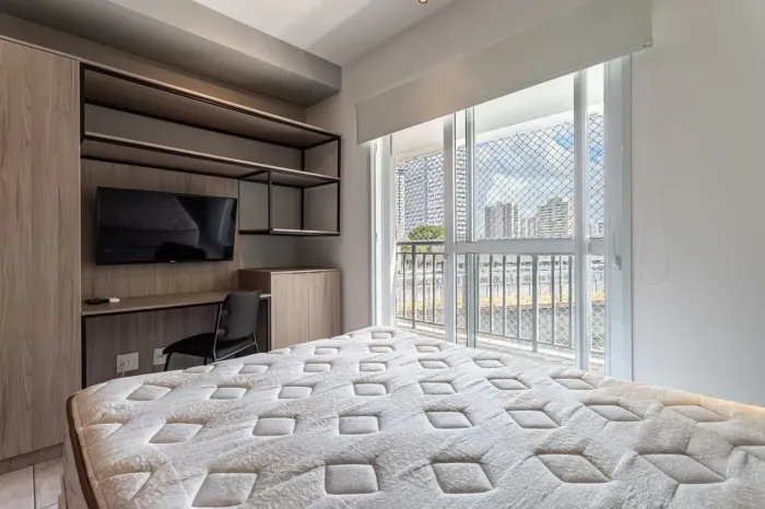 Apartamento com 1 Quarto para alugar, 24m² - Belenzinho
