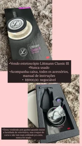 Estetoscópio Littmann Classic III 