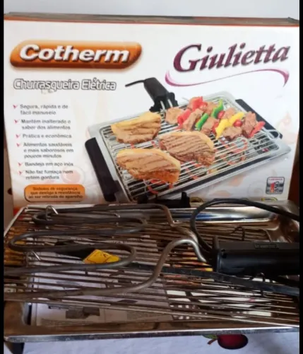 Vendo churrasqueira elétrica