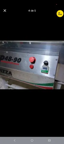 Forno esteira elétrico