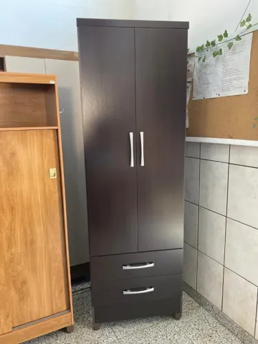 Guarda Roupa Solteiro 2 Portas Novo, Entrego 