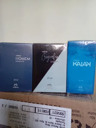 Kit perfumes miniatura  natura 120,00