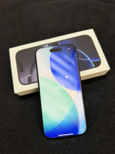 Iphone 16 pro 256 gb com caixa e nota fiscal