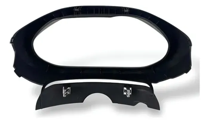 Moldura Capa Painel Instrumentos Gm Onix Prisma 2013 2019 Preto Listras