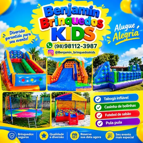 Brinquedos pra alugar 