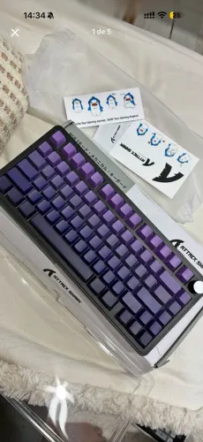 Teclado Mec ânico Attack Shark X85 
