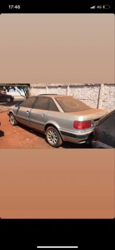 Escapamento abafador ponteira dupla original Audi 80 V6 Sedan Avant