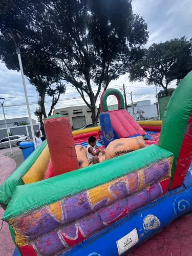Parque inflável