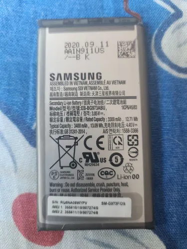 Bateria original samsung s10 normal