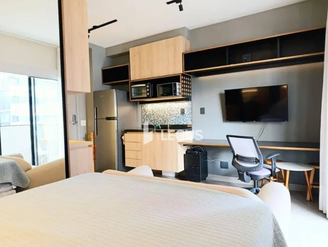 locação Studio Impecável 38 m² | Edifício Novo e Completo