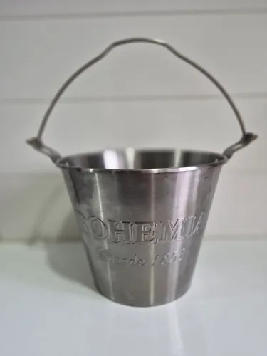 Balde de aço inox Bohemia