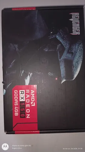 Placa de vídeo completa com nota fiacal