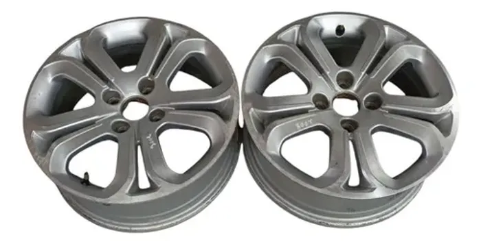 Par Roda Aro 16 Original Peugeot 2008 Griffe 2017 2018 2019 Prateado