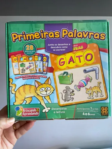 Jogo Primeiras Palavras - Grow (4 a 6 anos)