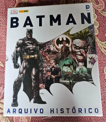 Batman Arquivo Histórico Novo Lacrado Box Revista em Quadrinhos HQ Panini DC Comics