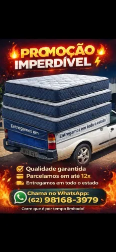 Colchao casal NOVO