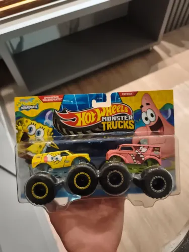 Hotwheels Monster Trucks Bob esponja raro