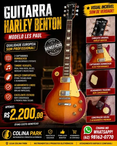 Guitarra Les Paul Harley Benton