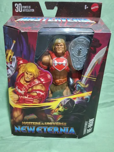 He-Man Thunder Punch da coleção Masters of the Universe New Eternia!
