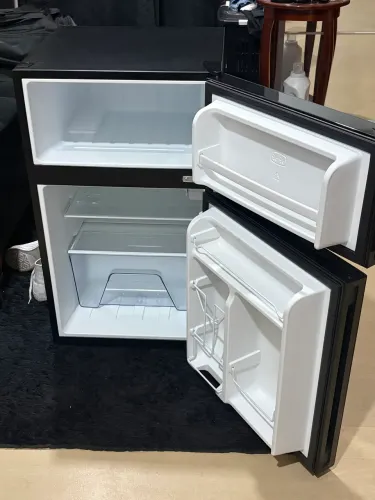 Frigobar Duplex Black Glass EOS Premium