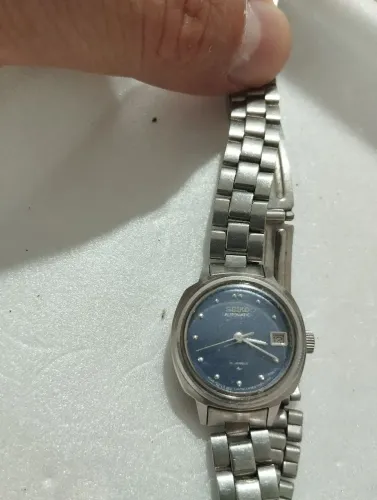 Relógio SEIKO Automátic mostrador azul 