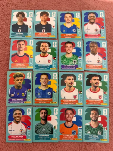 Cartinhas para troca copa 2026