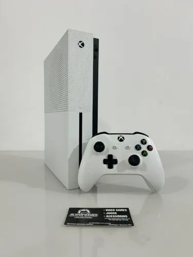 Xbox One S Memória 1TB Completo! (Aceito Cartão)