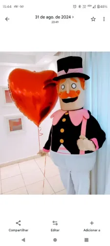 Aluguel personagem vivo Mundo Bita