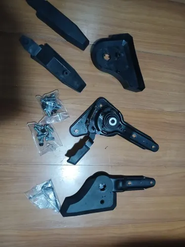 Apoio de braço e encosto cadeira gamer