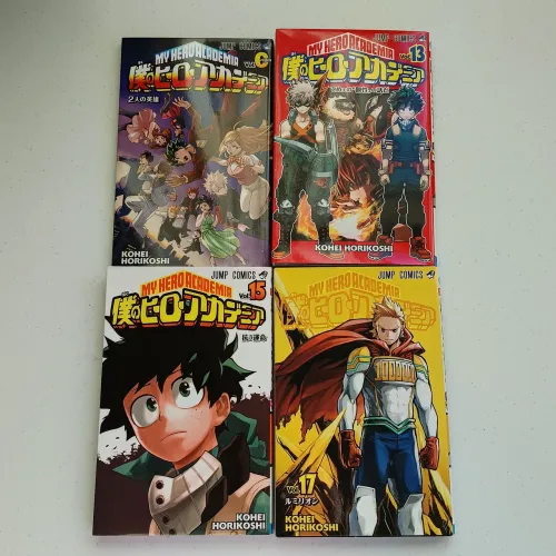 My Hero Academia 4 mangas em japonês